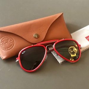 Authentic New Ray-Ban Road Sprit Aviator Glasses